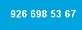 926 698 53 67